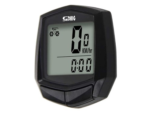 Verk 14397 Vodeodolný tachometer na bicykel IPX4 čierny