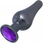 Sensual Anal plug Diamond 10 cm grafit