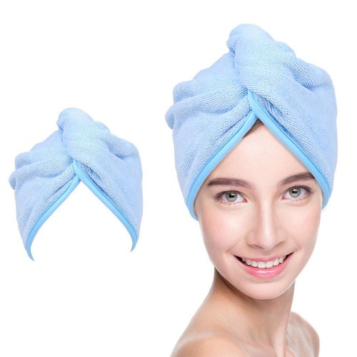 Verk 01625 Turban na vlasy z mikrovlákna oranžová