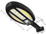 Verk 12293 Pouličné osvetlenie solárne 95 LED COB