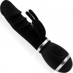 Sensual Vibrátor Warrior Dildo 17.5 cm čierna