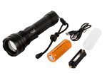 BAILONG 08345 Svítilna LED CREE XHP160, IPX-5, 1000 m