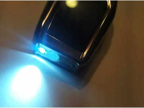 Verk 08373 Zapaľovač USB s LED osvetlením grafit