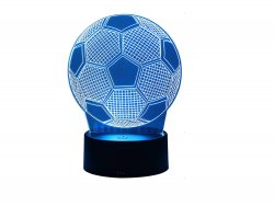 Verk 12296 LED lampa Fotbal s dálkovým ovládáním