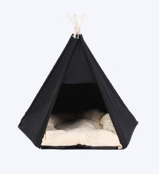 Verk 19377 Jaskynka teepee 55 x 65 x 55 cm čierna