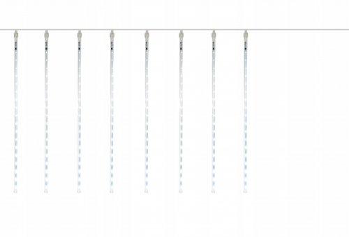 ISO 19931 Vianočné osvetlenie Cencúle 288 LED, 50 cm, IP44, 230V studená biela