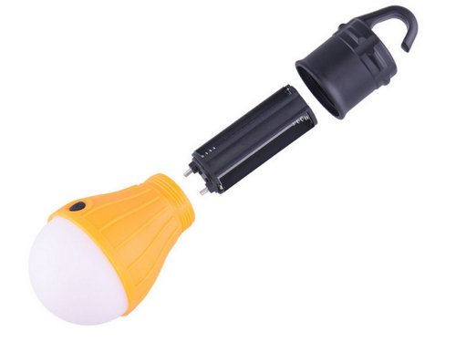 Verk 12283 Turistická LED žárovka červená