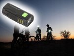 Verk 08355 Sada LED osvetlenia na bicykel, USB 2 ks