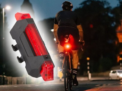 Verk 08355 Sada LED osvetlenia na bicykel, USB 2 ks