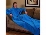 Verk Fleecová TV deka s rukávmi Snuggie 180 x 140 cm modrá