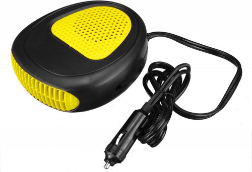 Verk 24199 Mini ohrievač čelného autoskla 12V/150W čiernožltá