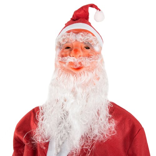 Verk 26077 Maska Santa Claus s čiapkou a fúzmi