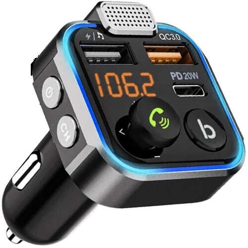 Xtrobb 22355 Transmitter FM, MP3, Bluetooth 5.0, 12V / 24V 