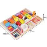 Kruzzel 22494 Drevený obchod zmrzlina, 3D Puzzle