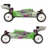 WLtoys RC Speed ​​Racing 1:10, 4WD, 2.4Ghz zelené