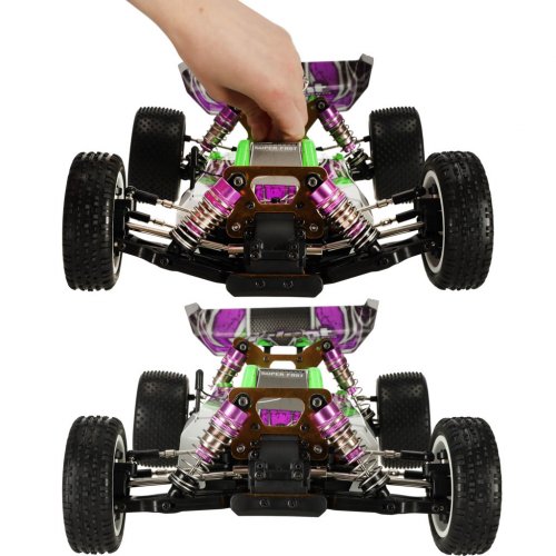 WLtoys RC Speed ​​Racing 1:10, 4WD, 2.4Ghz zelené