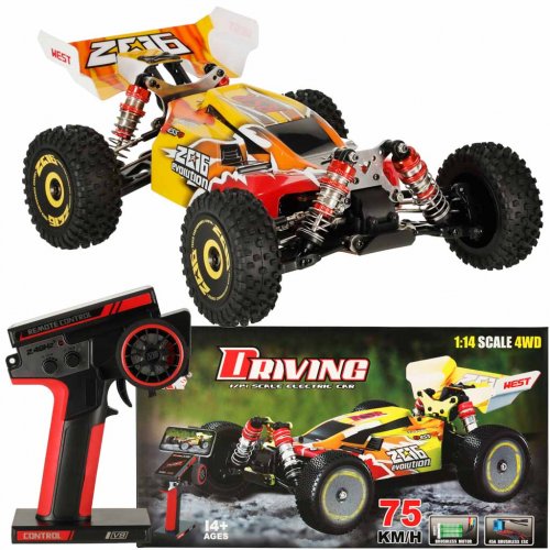 WLtoys RC Speed Racing 1:14, 4WD 2,4 GHz, 75km/h