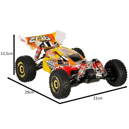 WLtoys RC Speed Racing 1:14, 4WD 2,4 GHz, 75km/h