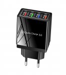 Gordon G566 Rýchlonabíjačka 4x USB 3.0 Quick Charge čierna