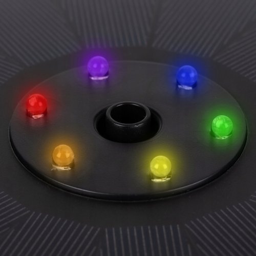 Gardlov 23227 Plávajúce solárne RGB LED fontána, 180L/h, 3W