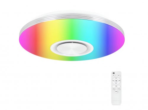 LEDLIGHT 2618 Stropní LED svítidlo RGB 40 W, Bluetooth reproduktor, dálkové ovládání