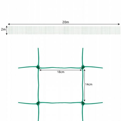 Gardlov 23980 Sieť na popínavé rastliny 2 x 20 m