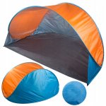 Verk 14524 Samorozkládací stan UV plážový 200 x 120 x 110 cm modro-oranžový