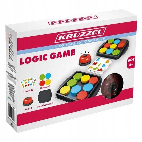 Kruzzel 24671 Logická hra - Rýchle puky