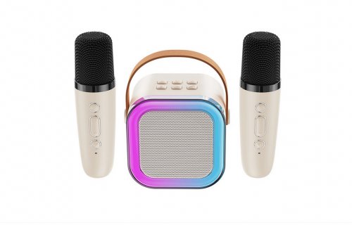 AFF 4270 Karaoke Bluetooth reproduktor 10 W, 2x bezdrôtový mikrofón