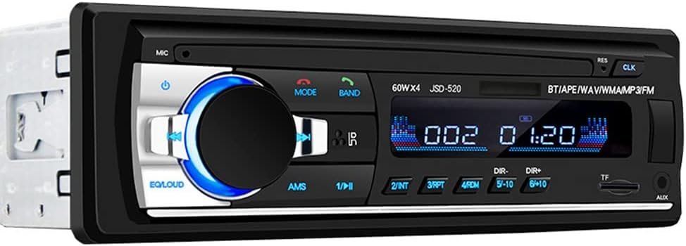 Verk 10136 Autorádio Bluetooth 1-DIN, USB, AUX a SD