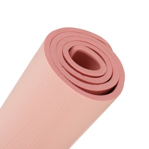 KIK KX3318 Podložka na cvičení fitness a jógy 185 x 80 x 1,5 cm, růžová