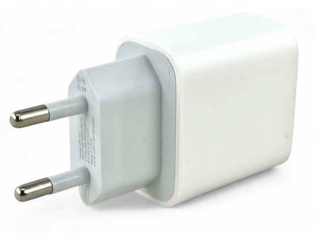 GGV ZK-10 Nabíjací adaptér USB C, 25 W, biela