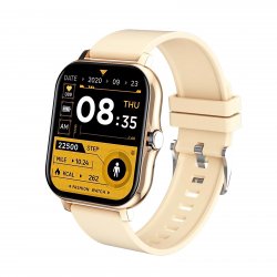 Verk 06339 Chytré hodinky SMART WATCH Y13, zlaté 