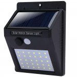 Verk 01390 Solárne vonkajšie 30 LED SMD osvetlenie s pohybovým senzorom