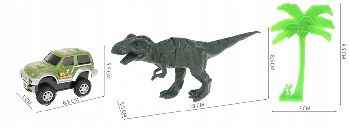 ISO 9417 Dinosaurie autodráha 142 dielikov